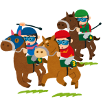 レースに関係ない馬が放馬