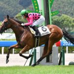 ドゥラメンテ産駒エレガントルビー中々強い